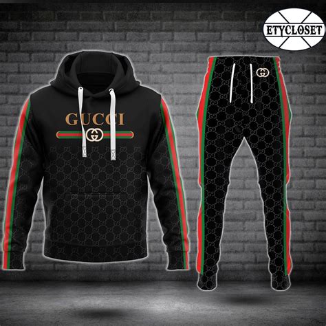 thanks but i'm gucci hoodie|Gucci sweatpants for men.